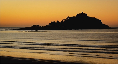 Dawn Breaking at St Michael's Mount